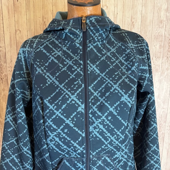 Columbia Blue Sweet Slope Soft Shell Fleece-Lined Jacket - Picture 3 of 6